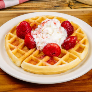 Strawberry Waffles